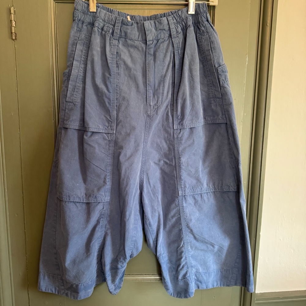 Free People Marbella Cropped Harem Pants NWOT - Picture 2 of 8